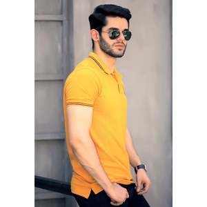 Camiseta Polo Delmont para Hombre, 100% Algodón, Diseño Sólido Básico, Transpirable, Tejido de Punto, Color Oscuro, Parches Bordados, Tallas Grandes XL 6XL - Product Image 3