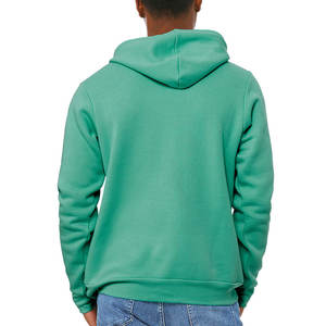 Bella + toile hommes décontracté léger pull polaire sweat à capuche zippé 100% coton brodé éponge polaire sweat tailles XS 3XL - Product Image 3