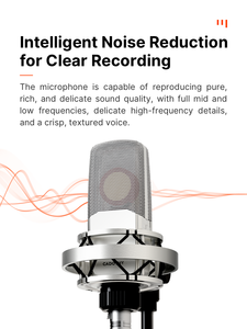 CADOTHY Profissional V8 Audio tarjeta de sonido Podcast condensador micrófono conjunto para transmisión en vivo grabación doblaje <span class=keywords><strong>ASMR</strong></span> - Product Image 5
