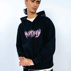 Luxe Hip Hop Hoodies Hommes Blanc Divers Coloré 100% Coton À Capuche Streetwear Surdimensionné Coton Lourd Hoodies - Product Image 3