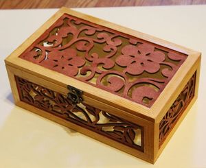 Pafu Ramadan Mubarak Home Decor Islamic Gift Eid Decoration Eid Sign Eid <b>Wooden</b> <b>Crate</b> Gift Boxes - Product Image 1