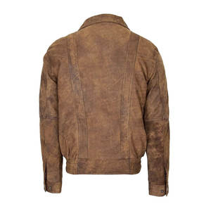 แจ็กเก็ตบอมเบอร์แจ็คเก็ตผ้าประสิทธิภาพสูงมีซิปทรงสลิมฟิตสำหรับผู้ชายแฟชั่นเสื้อแจ็คเก็ตนักขี่มอเตอร์ไซค์แฟชั่น - Product Image 3