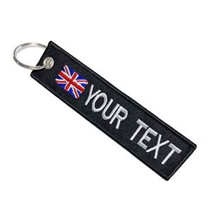 ป้ายกุญแจปักลายส่วนบุคคลของสายการบินให้ฟรีไซส์ตามสั่ง - Product Image 2