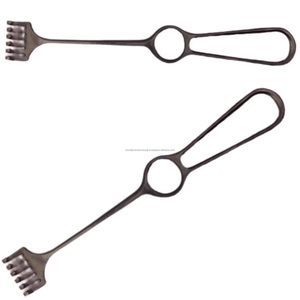 เครื่องมือผ่าตัดแบบปลายทู่ Volkmann Retractor  ทำจากสแตนเลสสตีล  ชุดอุปกรณ์ผ่าตัดกระดูกและข้อ ได้รับมาตรฐาน ISO13485 CE - Product Image 3
