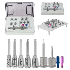 Dental Implant Screw Driver <b>Torque</b> Wrench Ratchet <b>Set</b> Stainless Steel Manual MOL Certified 15-70 Ncm Universal Restoration Tools - Product Image 6