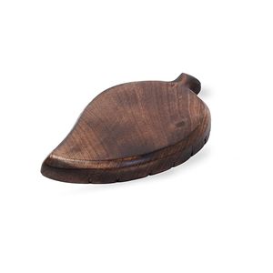 Plateau de feuilles en bois fait à la main de qualité supérieure meilleure qualité de l'exportateur indien et ensembles de fabricants pour plats et plateaux de mariage - Product Image 4