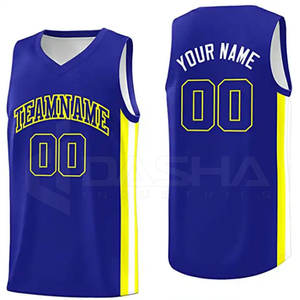 2023 personnalisé réversible grande taille maillot de basket-ball conception respirante pour les vêtements d'équipe en gros - Product Image 5