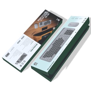 Green Lion Slim Duo Gaming Mouse &amp; RGB Backlit <strong>Keyboard</strong> USB Connected Smart Office Features