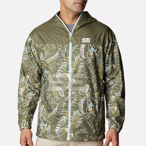 Vente en gros Veste coupe-vent d'extérieur pour hommes Vêtements décontractés Veste coupe-vent imperméable et respirante - Product Image 1