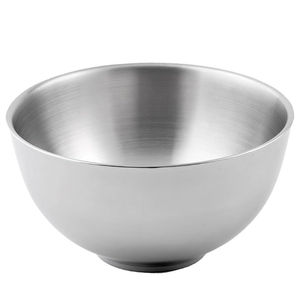 Round Shape Metal Silver Finished Fruits Dry Fruit & Popcorn Serving Bowl & Dish for <b>Kitchen</b> Table Top Decorative - Product Image 1