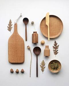 Cuchara de Cocina de Madera Oscura Premium, Acabado Liso, Resistente al Calor, Utensilio Elegante para Remover, Servir y Uso Diario en la Cocina - Product Image 3