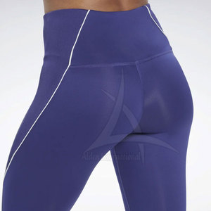 เลกกิ้งผ้าสแปนเด็กซ์/ โพลีเอสเตอร์เอวสูงสำหรับผู้หญิงเลกกิ้งผ้าสแปนเด็กซ์/ โพลีเอสเตอร์เลือกสีได้ตามต้องการสไตล์ใหม่ผลิตในปากีสถาน - Product Image 5