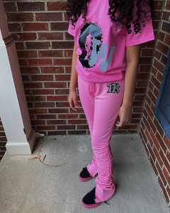 ชุดวอร์มสำหรับผู้ชาย2ชิ้นเสื้อสวมหัวผ้าโพลีเอสเตอร์โอเวอร์ไซส์ลายคุกกี้ไม้แบ็กวู้ดส์ใส่วิ่งมีฮู้ดโลโก้แบบกำหนดเอง - Product Image 4