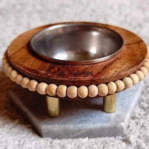 Tradebyd, quemador de madera decorativo Bakhoor, soporte de incienso árabe para Ramadán y regalos de boda - Product Image 2