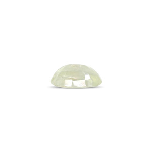 Zafiro Bicolor Natural de Corte Ovalado (Pitambari) - 6.86 Quilates 8mm Gema Suelta Tratada Térmicamente Rubí Creado en Laboratorio con Tratamientos de Diamante - Product Image 2