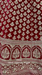 Edding ear est uality OOD uty eavelvet brombroidery Wk K ehenga Holi - Product Image 3