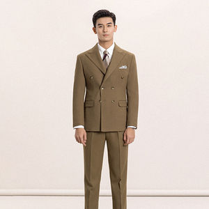 Blazer décontracté slim de créateur pour hommes pour mariage d'automne Autres occasions Vêtements d'extérieur en polyester respirant Imprimé imperméable Grande taille - Product Image 2