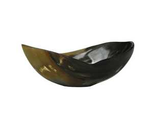 Tazón para Ensalada Hecho a Mano con Cuerno de Buey Vikingo, Diseño Moderno de Lujo con Ángel, Técnica de Pulido Duradera, Elegante y Sostenible - Product Image 2