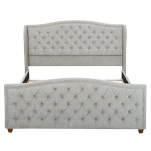 TH-H8113 Bedroom Suite Set Furniture Upholstered Modern Storage Queen <b>King</b> <b>Size</b> <b>Bed</b> With Headboard and Footboard - Product Image 2