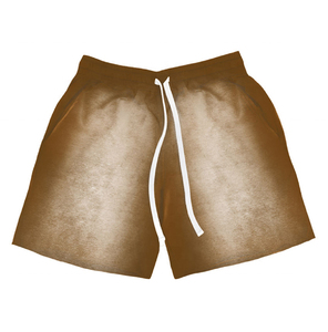 กางเกงขาสั้นผ้ายีนส์สำหรับผู้ชายแบบวินเทจซีดจางลายแดดสำหรับใส่ไปยิมฤดูร้อน - Product Image 3