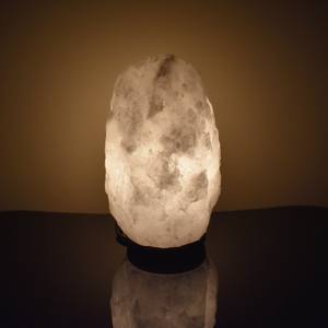 Grandes lampes à sel naturel blanc de l'Himalaya 25 à 50kg, lampes à sel naturel du Pakistan, lampes à sel abordables - Product Image 5