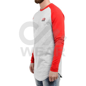 Nouveau modèle 2026 Care Master – T-shirt homme à manches longues, durable, personnalisable, bicolore, vente en gros - Product Image 3