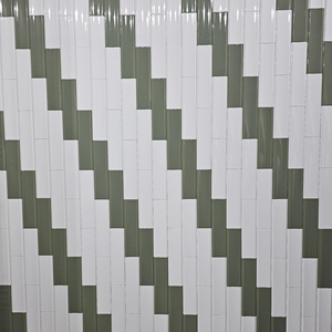 Hiện đại 75x300 mét tráng men đánh bóng tàu điện ngầm Gạch Mosaic gạch ceramic cho nhà bếp phòng tắm phòng khách Backdrop thiết kế