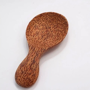 Cuillère en bois de haute qualité fabriquée en Inde, luxueuse, écologique, biodégradable, noire, pour les fêtes en plein air, les voyages, portable - Product Image 2