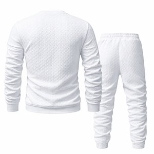 Conjunto Deportivo Personalizado para Hombre, Sudadera Texturizada, Pantalones Deportivos, Ropa Deportiva Informal al por Mayor para Marca Privada OEM B2B - Product Image 2