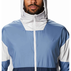 2025 Unisex Casual impermeable a prueba de viento con capucha chaqueta cortavientos de secado rápido ligero impermeable al aire libre cierre de cremallera Plus - Product Image 5