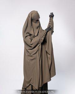 Mejor Precio Modesto para Jilbab Diseños Hechos A Mano Nueva Tendencia Ropa Islámica Tela Transpirable Para Uso Diario Proveedor Mayorista - Product Image 2