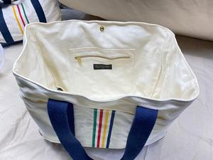 Sac à provisions à main de qualité supérieure sac en toile de style vintage haute couture Base en PVC personnalisable pour dames pour les commandes en gros Direct inde - Product Image 6