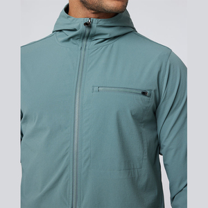 Veste coupe-vent pour homme, personnalisée, imperméable, légère, grande taille, caractéristiques de maternité, techniques imprimées pour la saison d'automne - Product Image 5