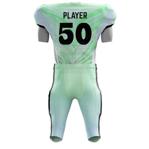 2025 logotipo personalizado 100% poliéster hecho uniforme de fútbol americano más vendido uniforme de fútbol americano - Product Image 6