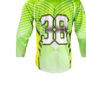 Jerseys de hockey sobre hielo personalizados duraderos para equipos de clubes y escuelas con material transpirable y múltiples opciones de color - Product Image 6