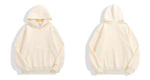 Sweat à capuche grande taille pour hommes Pull à capuche en molleton Sweat à capuche en coton vierge surdimensionné Logo personnalisé Sweats à capuche pour hommes - Product Image 5