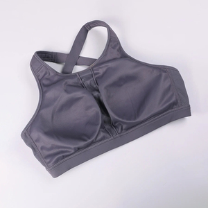 Soutien élevé pour femmes une épaule soutien-gorge de sport séchage rapide Fitness course sans couture Logo personnalisé respirant coton grande taille - Product Image 5