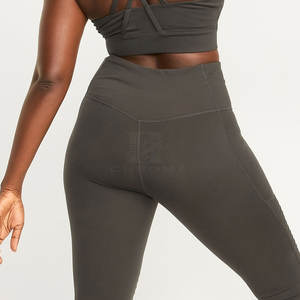 Leggings de Yoga con Logotipo Personalizado, Diseño Impreso, Cintura Elástica, Venta Directa de Fábrica, Ropa de Gimnasio, Servicio OEM - Product Image 4