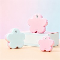 Flacon de parfum en forme de fleur personnalisé, emballage de parfum de voyage vide en PP+ABS, 50 ml/100 ml