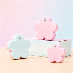 Flacon de parfum en forme de fleur personnalisé, emballage de parfum de voyage vide en PP+ABS, 50 ml/100 ml - Product Image 2