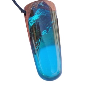 Lovely New Arrival Resin <b>Wood</b> Necklaces Fashion Jewelry, Boho <b>Wood</b> Resin Necklace, Necklace Pendant <b>Wood</b> Jewelry - Product Image 1