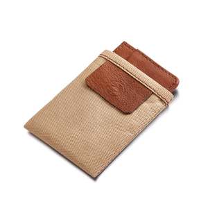 Cuero genuino Vintage personalizable para hombre cepillo antirrobo capa de cabeza de cuero de vaca bolsillo corto tarjetero 2017 - Product Image 6