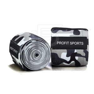 Wholesale Price Custom Print Neoprene <b>Knee</b> Wraps Heavy Duty Fitness Safety Gym Workout <b>Protector</b> for Weight Lifting Elastic - Product Image 2