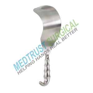 Deaver Retractor 4x12 Mango hueco Instrumento quirúrgico Retractor Deaver Operación médica Instrumentos de cirugía Acero inoxidable - Product Image 1