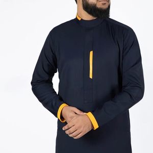 Dernier arrivage de Thobes saoudiens de couleur blanche faits à la main de haute qualité sur mesure Thobes saoudiens fabriqués au Pakistan - Product Image 2