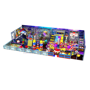 Équipement de terrain de jeu intérieur sur le thème de l'espace mignon avec un beau jeu de labyrinthe pour les enfants - Product Image 3