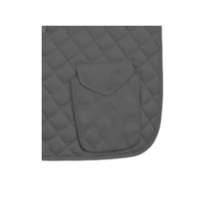 Tapis de selle matelassé de haute qualité avec poche, vente en gros, fabricant sur mesure pour des performances équestres durables - Product Image 2