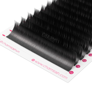 CharmLash alta gama PBT láser pestañas C CC D DD láser fibra tecnológica extensión de pestañas visón al por mayor Etiqueta Privada - Product Image 5