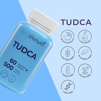 Capsules de poudre Pure TUDCA | Capsules d'acide tauroursodésoxycholique | Complément alimentaire
