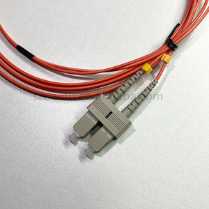 Damu <span class=keywords><strong>SC</strong></span> APC UPC Multimode Singlemode sợi vá dây OM1 OM2 <span class=keywords><strong>Duplex</strong></span> tùy chỉnh chiều dài cáp quang - Product Image 5